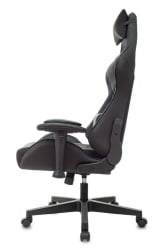 Кресло игровое ZOMBIE Thunder 1 черный/карбон