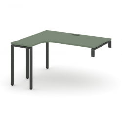 Стол-надставка на опорную тумбу (левый) CONCEPT CN.OSAN-004(L) Кобо Антрацит