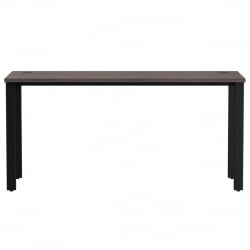 Стол прямой на металлокаркасе, опоры 45 гр Everprof EVO 254S004 Дуб Пасадена Черный