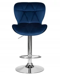 Стул барный DOBRIN BARNY Ссиний велюр MJ9-117