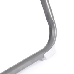 Стул FOLDER (mod. 3017H) каркас: металл, сиденье/спинка: пластик, 49 x 46.5 x 73.5 см, white (белый) / grey (серый)