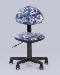 Кресло компьютерное детское УМКА абстракция Синий