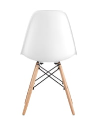 Стул Eames Style DSW белый (разборный каркас)