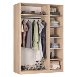 Шкаф распашный Р-198х135х60-1-ТР-М(ДМ) / R-198х135х60-1-TR-M(ДМ)