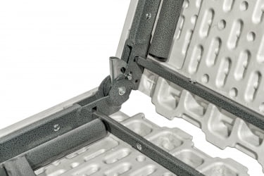 Стол складной чемодан пластиковый Кейт 120, стальной каркас, полиэтилен высокой плотности (HDPE)