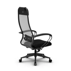 Офисное кресло МЕТТА Комплект 11, Основание 17832 Светло-серый Black