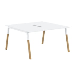 Рабочая станция Forta FWST 1313 Белый премиум Дуб Гамильтон