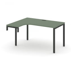 Стол-надставка на опорную тумбу (левый) CONCEPT CN.OSAN-002(L) Кобо Антрацит