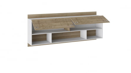 Настенный шкаф Оксфорд ТД-139.12.21 Ривьера Белый с рисунком