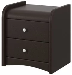Тумба прикроватная с 2-мя ящиками №3 Шоколад