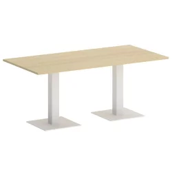 Стол прямоугольный HOME OFFICE VR.SP-5-180.2 Акация Лорка/Белый металл