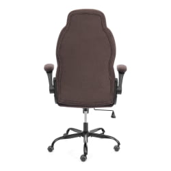 Кресло геймерское BAZUKA metalBL велюр, коричневый, 6