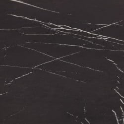 Стол обеденный TIBI нераздвижной ЛДСП, 68,6 х 110 х 75 см, Мрамор черный/Белый