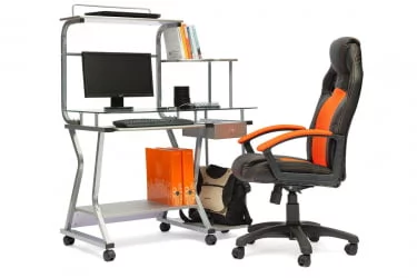 Компьютерное кресло Driver черный,оранжевый