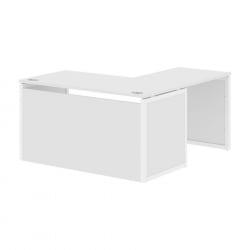 Стол письменный угловой левый XTEN-QP XQPCT 1415H L Белый