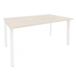 Стол переговорный (1 столешница) ONIX O.MP-PRG-1.4 Денвер Светлый/Белый
