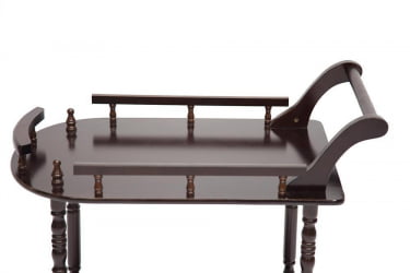 Стол деревянный 3512 60х40х78см, Орех (Walnut)