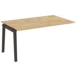 Проходной наборный элемент переговорного стола ONIX WOOD OW.NPRG-4 Тиквуд Светлый/Темный