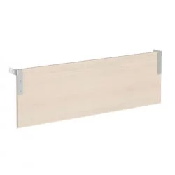 Фронтальная панель к одинарному столу КСТЕН-К КСДСТ 127 Бук Тиара Алюминий / XTEN-Q XDST