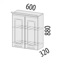 Шкаф-сушка Милана 23.01 Сосна Астрид/Ваниль