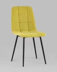 Стул Oliver велюр Золотистый