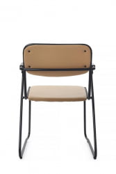 Кресло Nix Plus RCH OMKL-04B Бежевый/Металл Черный