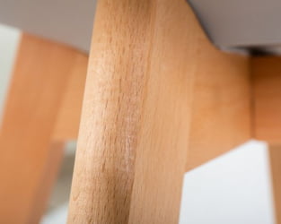 Стул обеденный DOBRIN JERRY SOFT (ножки светлый бук, цвет сиденья светло-серый (GR-01)) 4 шт