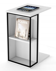 Прикроватный столик City белый