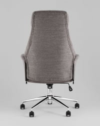 Кресло офисное TopChairs Neoma темно-серый ткань