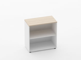 Шкаф 1 широкий открытый Deka 10.08.101 Туя/Белый