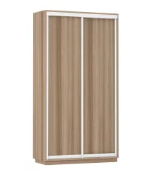 Шкаф-купе коричневый Экспресс Хит Элемент 1200x2200h Ясень шимо темный