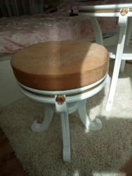 Банкетка Глория Молочный дуб Крем