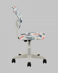 Кресло ЛОЛО Cats пластик белый