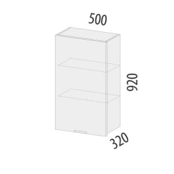 Шкаф кухонный (лев/прав) Бостон 104.10