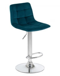 Стул барный DOBRIN TAILOR (морской волны велюр (MJ9-99)) 2 шт