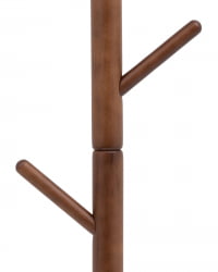 Вешалка напольная Hook Темное дерево