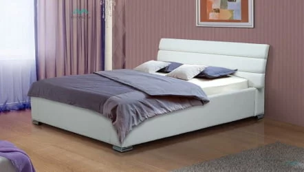 Кровать Мальта с подъемным механизмом(1600) светлая