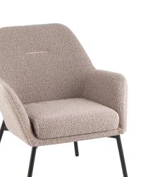 Кресло лаунж ДЖоакуин серый / Joaquin