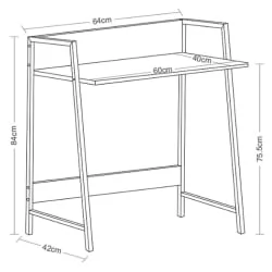 Стол для школьника BRABIX LOFT CD-003 Дуб натуральный