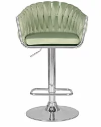 Стул барный DOBRIN MARCEL Пудрово-мятный велюр MJ9-87