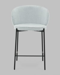 Стул полубарный Тисдейл букле светло-голубой