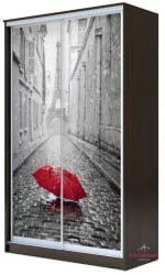 Шкаф-купе Хит-24-17-77 Париж Аруба Венге