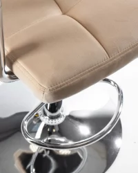 Стул барный DOBRIN KRUGER ARM Бежевый велюр MJ9-10