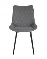 Стул Дарвин велюр Темно-серый