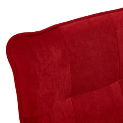 Кресло ZERO флок , бордовый, 10