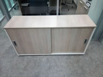 Тумба-купе для рабочего модуля Deka 9.02.145 Дуб Сантана светлый/Белый