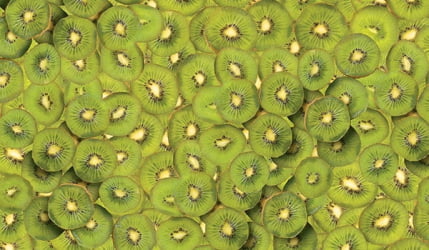 Большой обеденный стол Овальный фп Киви Е005 ЛДСП Серый