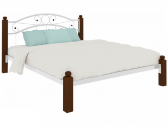 Кровать 160 на 190 Надежда Lux 1600х1900 Белая