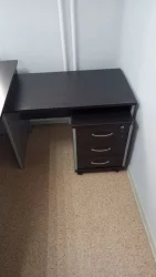 Стол для персонала ПС-1 Венге/металлик