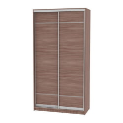 Шкаф-купе коричневый B-220х120х60-1(ЯШТ-D7D7)